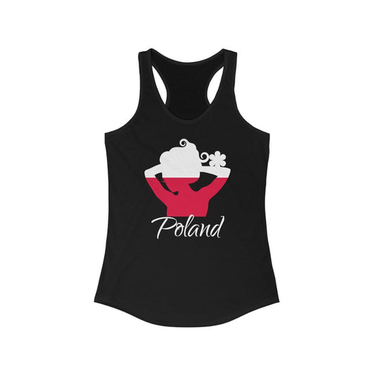 Poland Lady Flag Tank 2 - Women