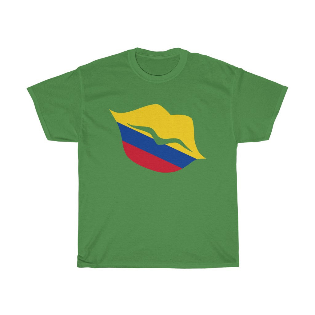 Colombia Lips Flag Standard Tee - Unisex