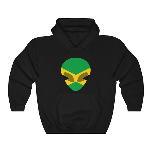 Jamaica Alien Flag Hoodie Sweatshirt - Unisex