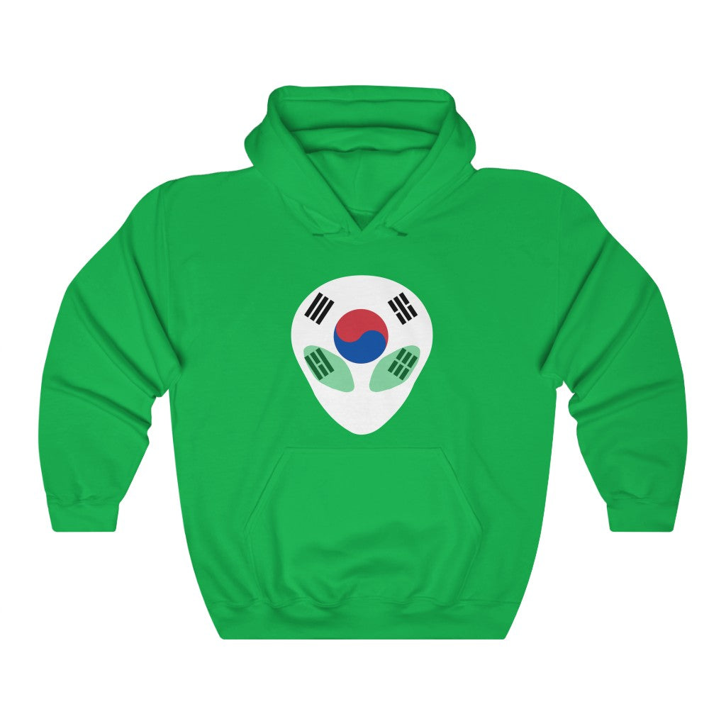 South Korea Alien Flag Hoodie Sweatshirt - Unisex
