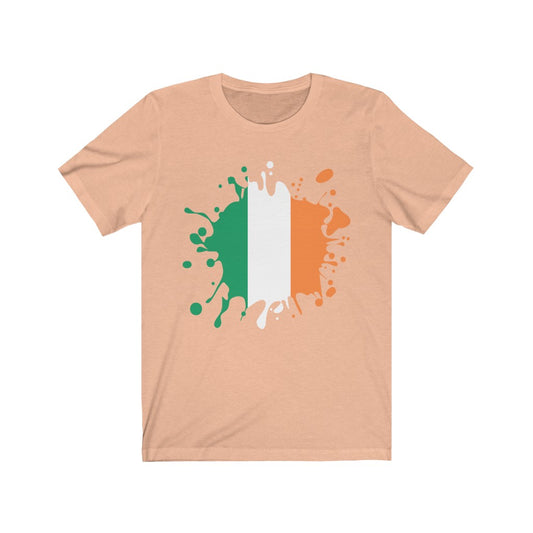 Ireland Splat Flag Premium Tee - Unisex