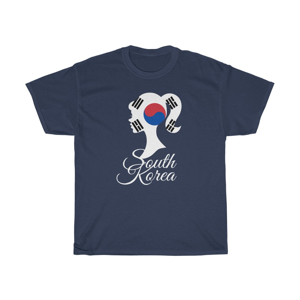 South Korea Girl Flag Standard Tee 2 - Unisex