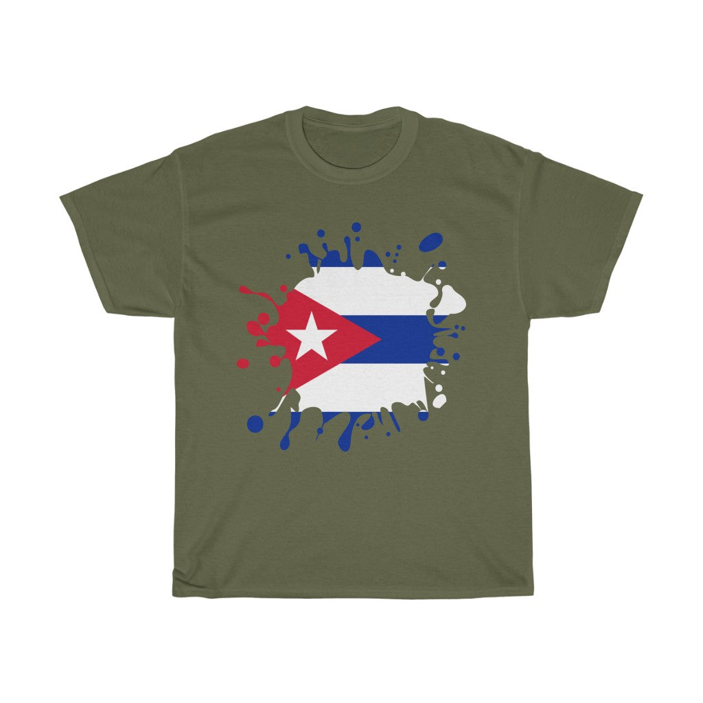 Cuba Splat Flag Standard Tee - Unisex