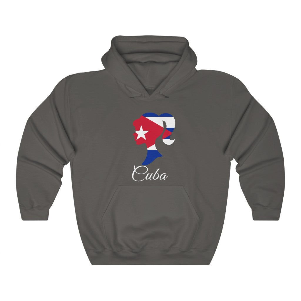 Cuba Girl Flag Hoodie Sweatshirt 2 - Unisex