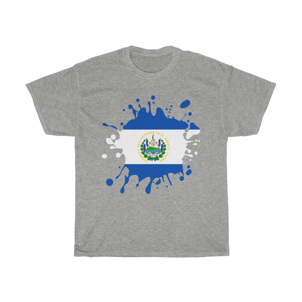 El Salvador Splat Flag Standard Tee - Unisex