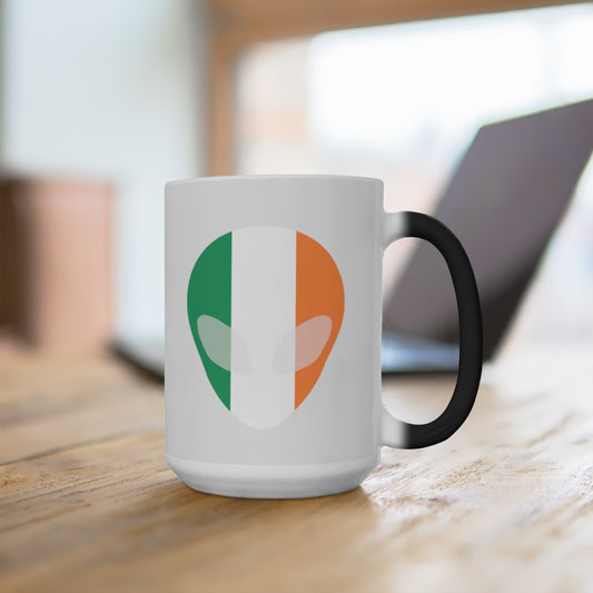 Ireland Alien Color Changing Mug