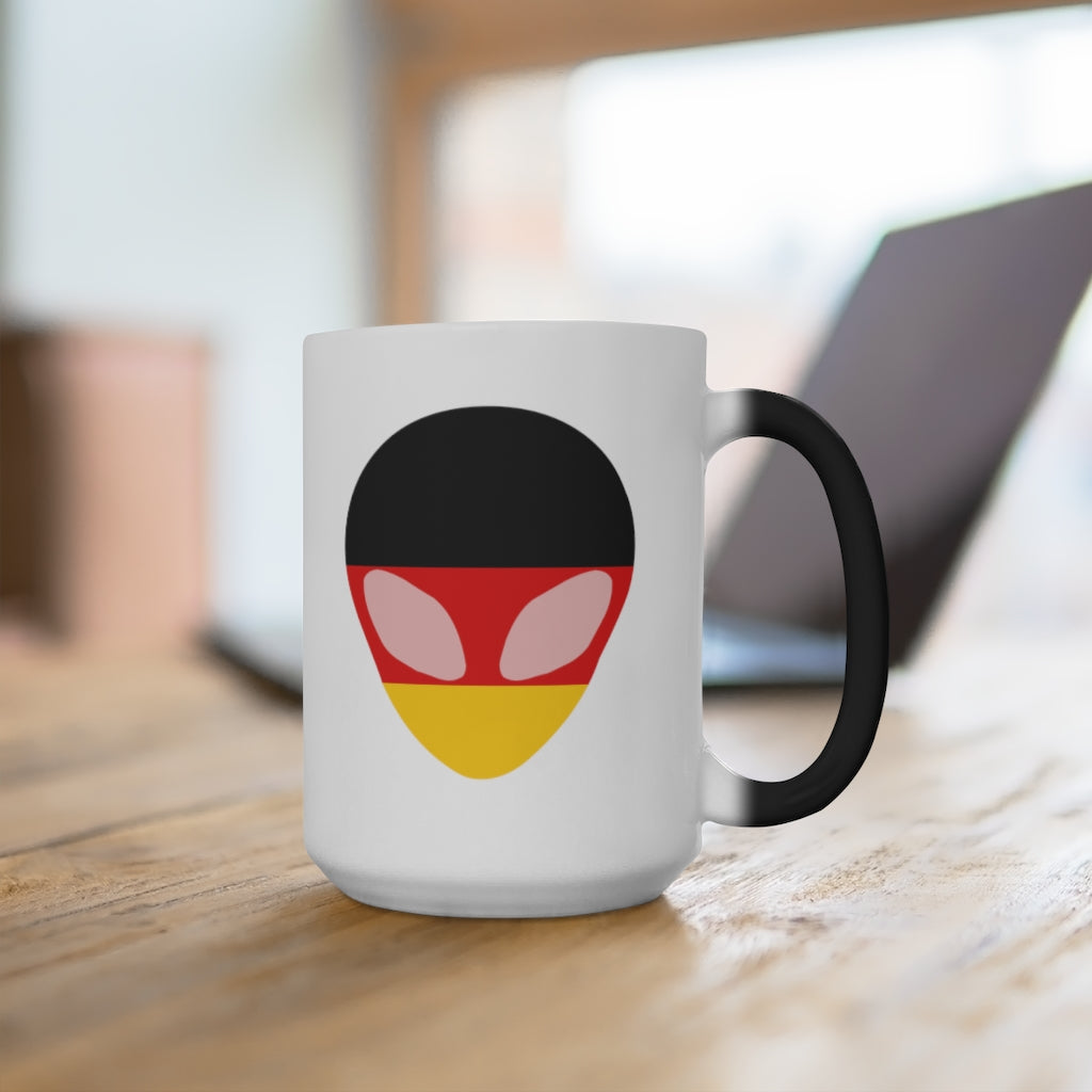 Germany Alien Color Changing Mug