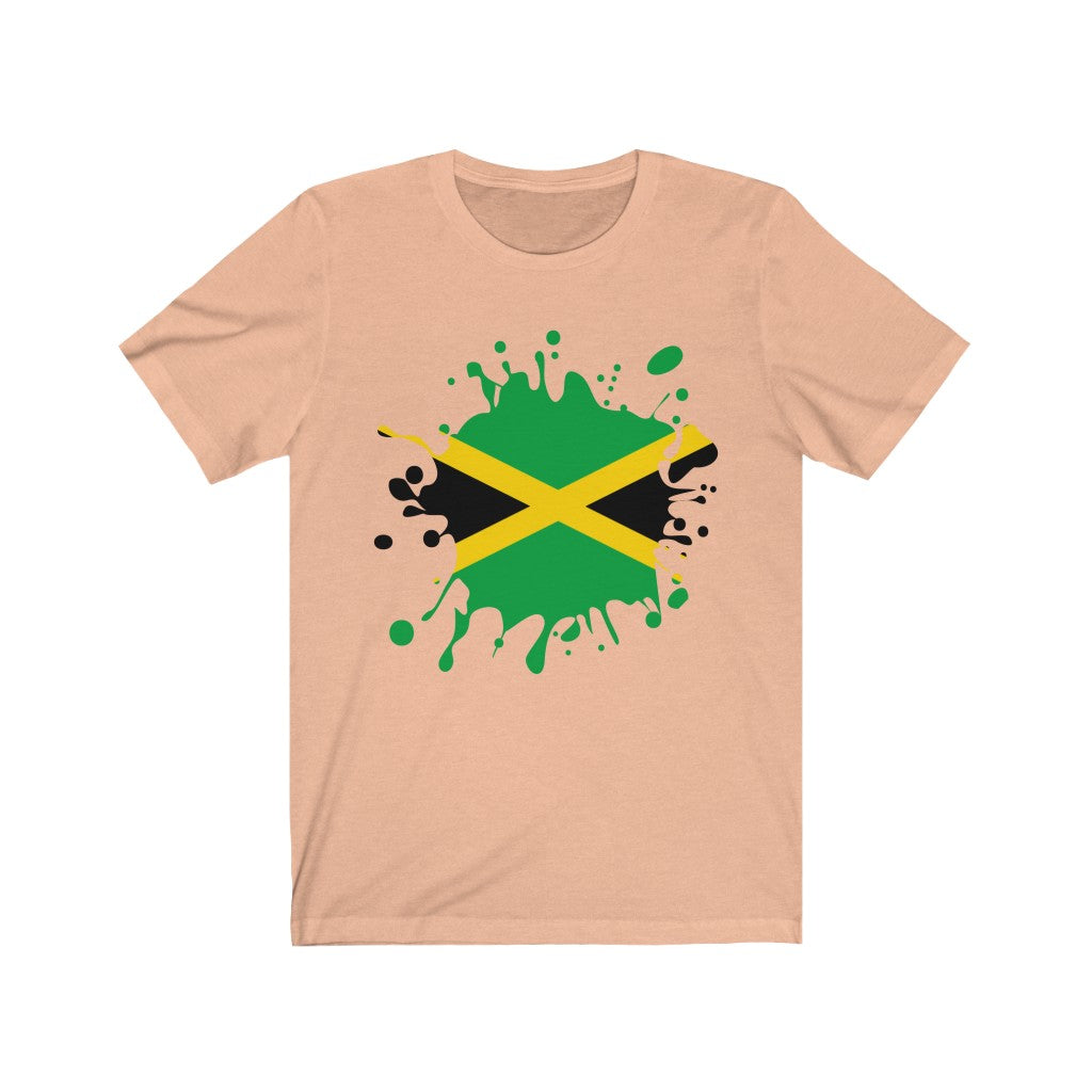 Jamaica Splat Flag Premium Tee - Unisex