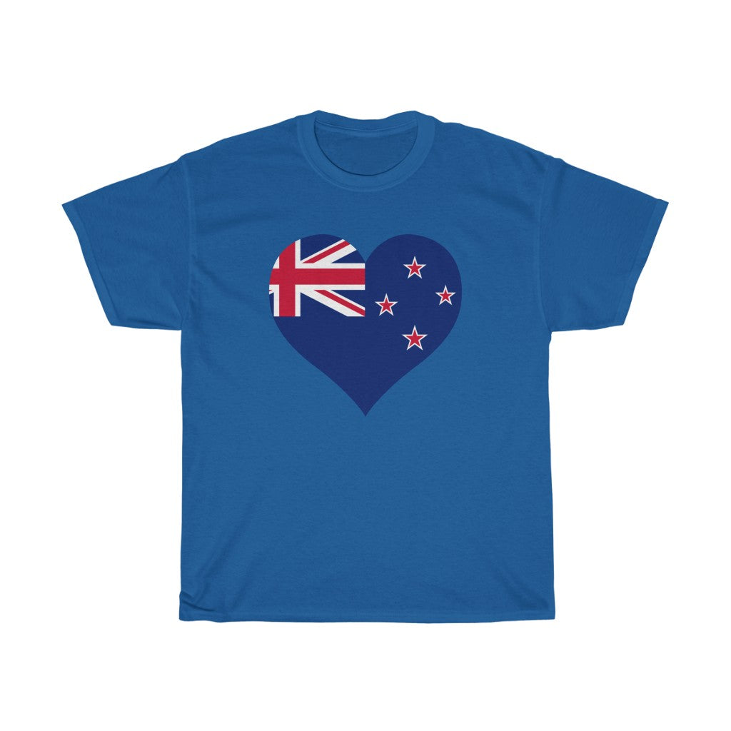 New Zealand Heart Flag Standard Tee - Unisex