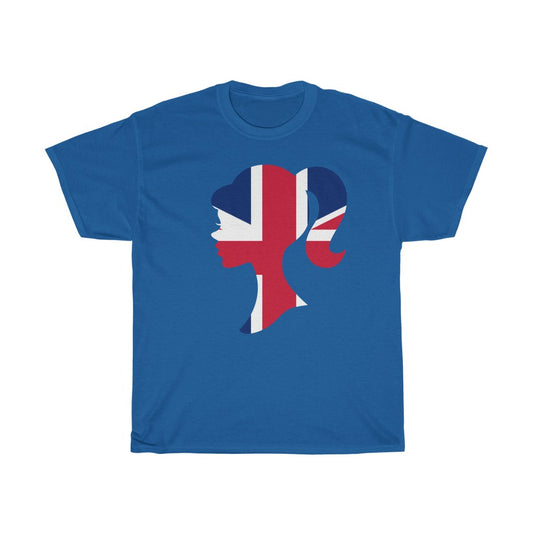 United Kingdom Girl Flag Standard Tee - Unisex