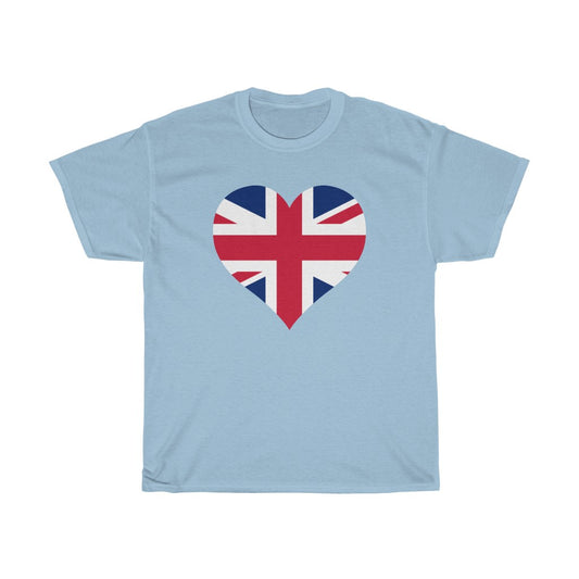 United Kingdom Heart Flag Standard Tee - Unisex