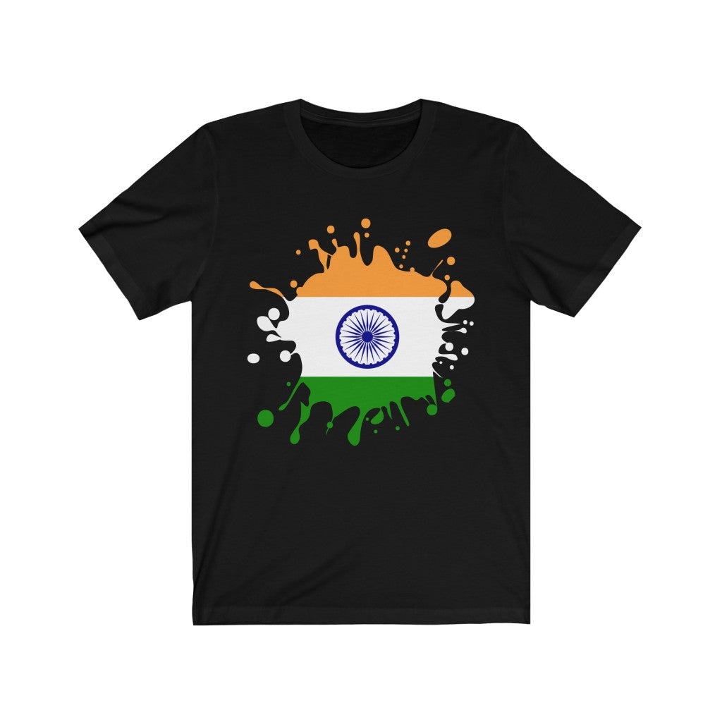 India Splat Flag Premium Tee - Unisex