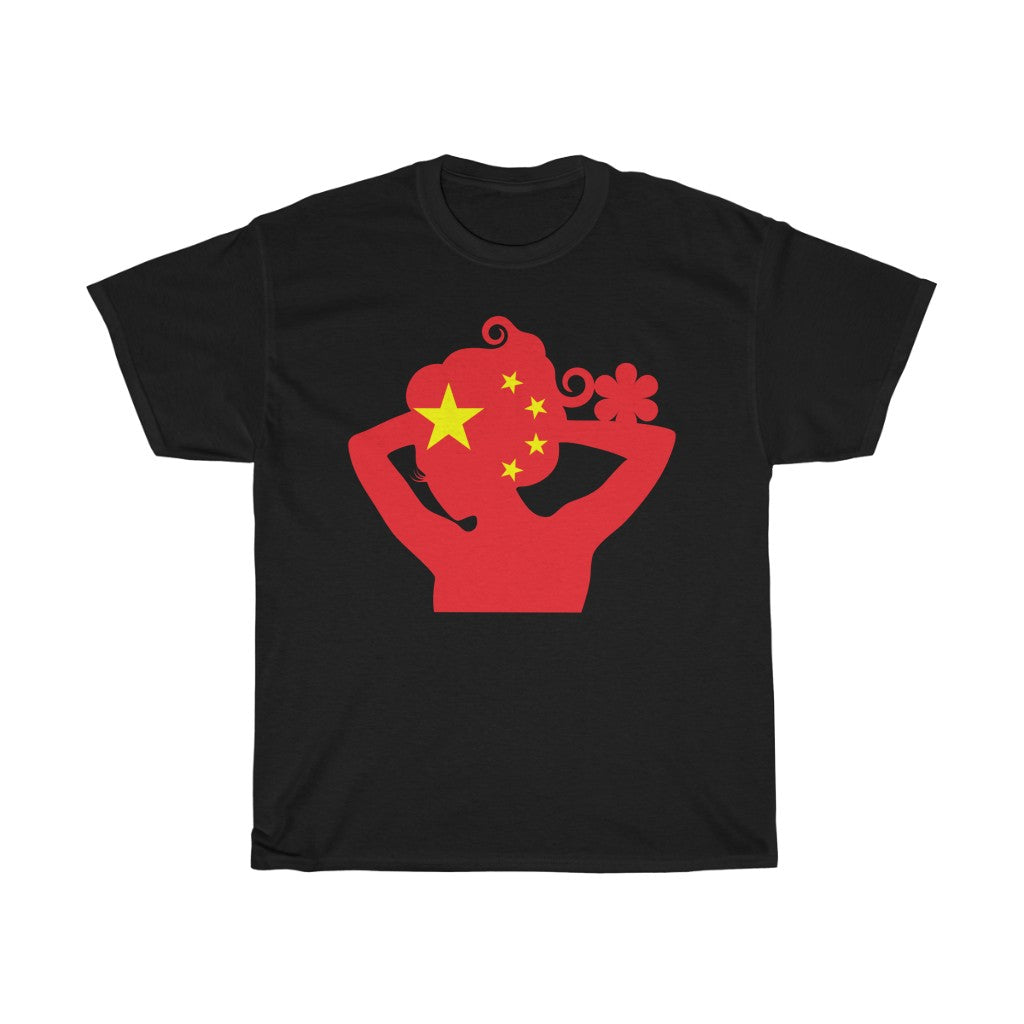 China Lady Flag Standard Tee - Unisex