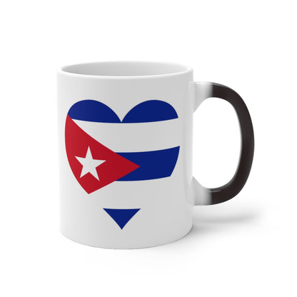 Cuba Heart Color Changing Mug