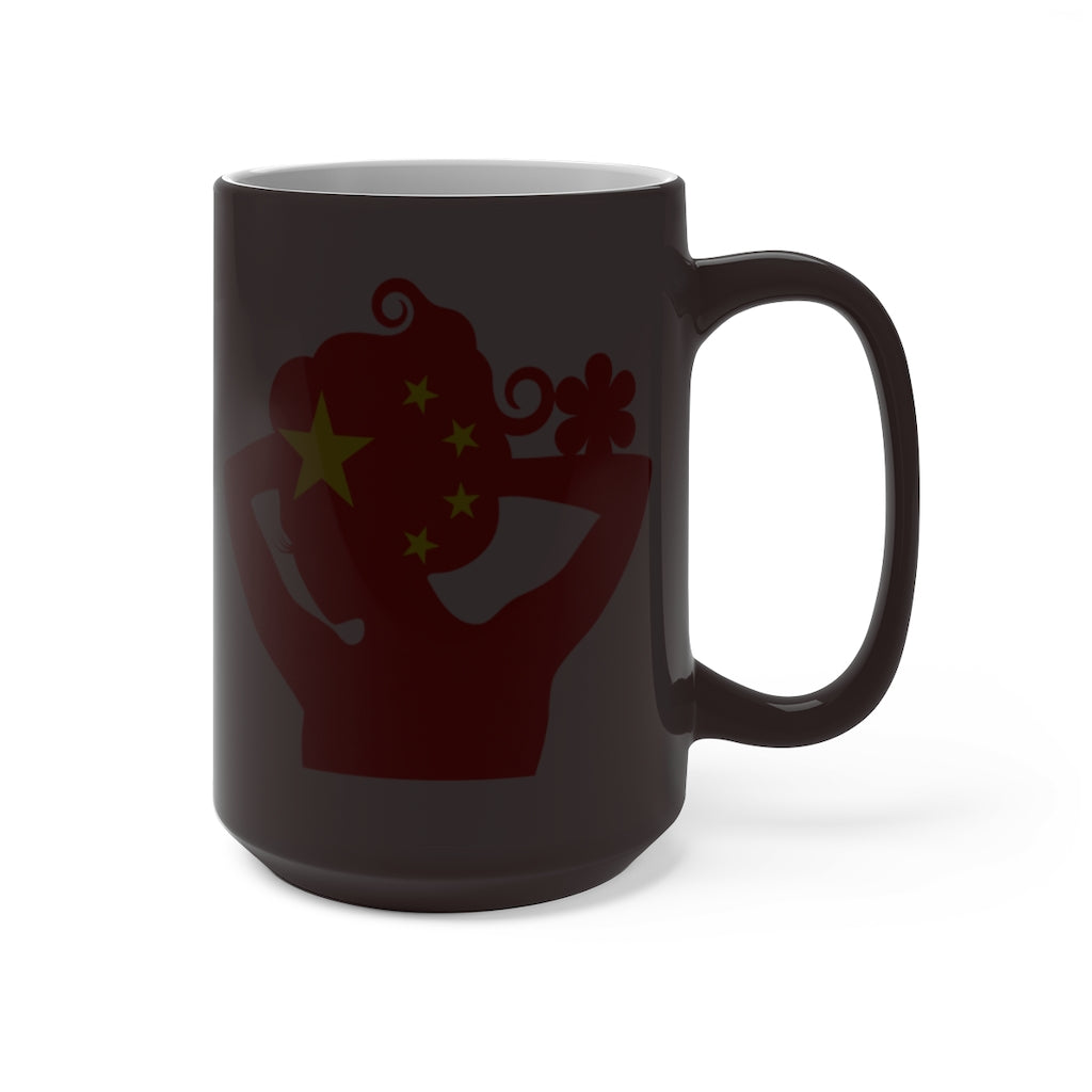 China Lady Color Changing Mug