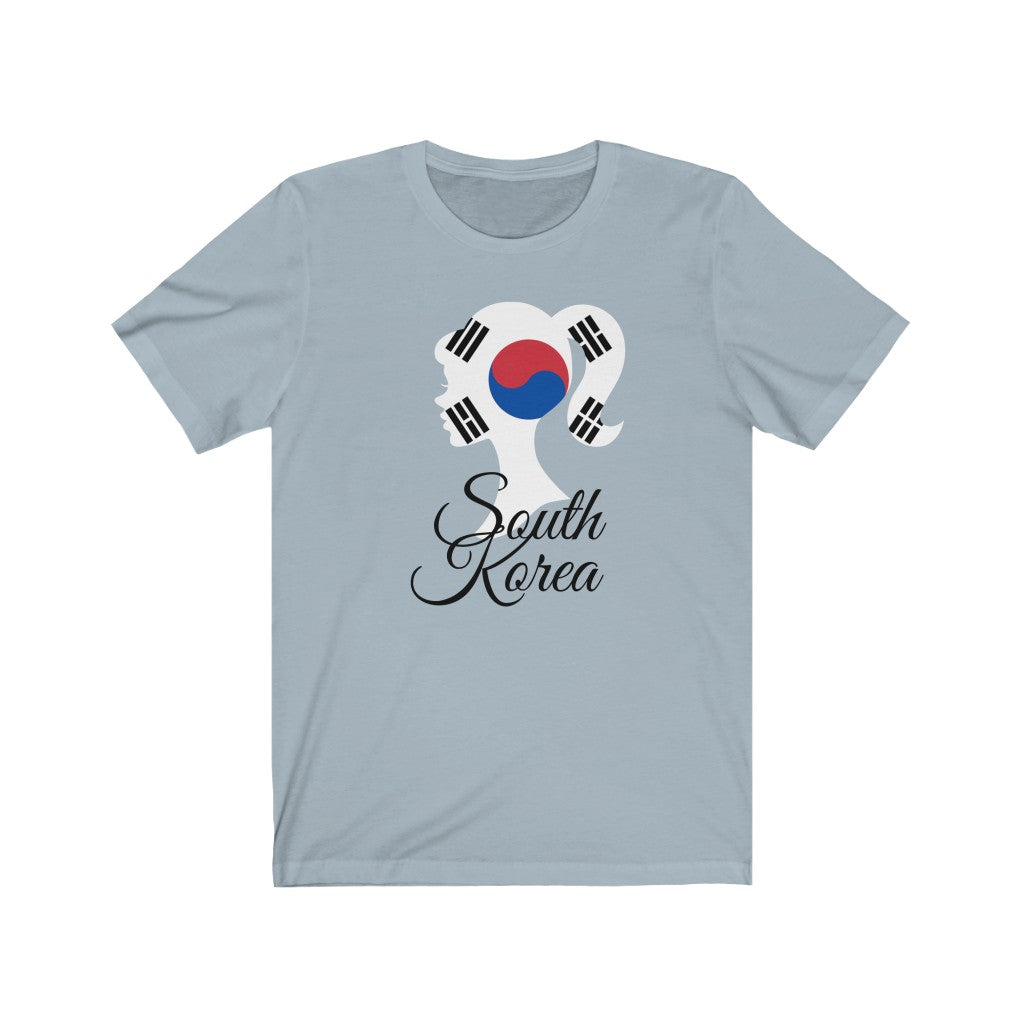 South Korea Girl Flag Premium Tee 1 - Unisex