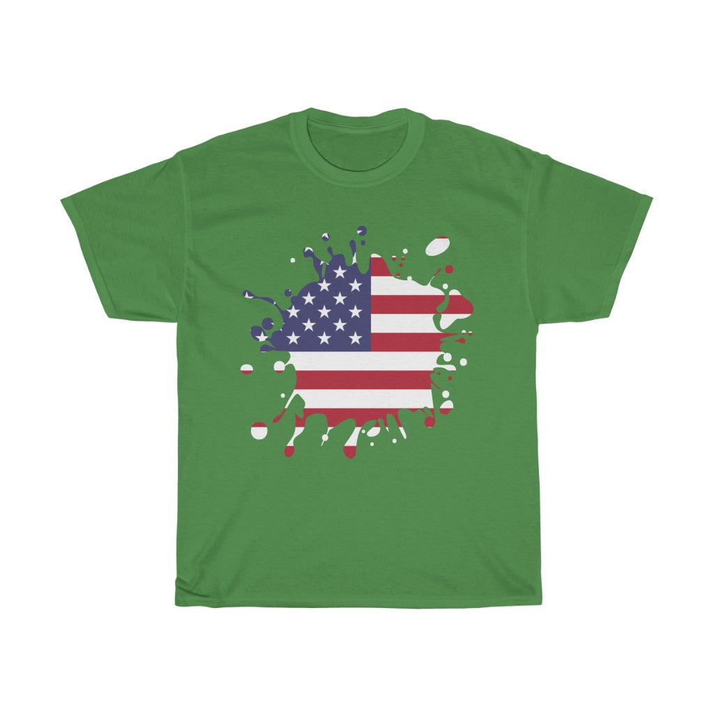 United States of America Splat Flag Standard Tee - Unisex