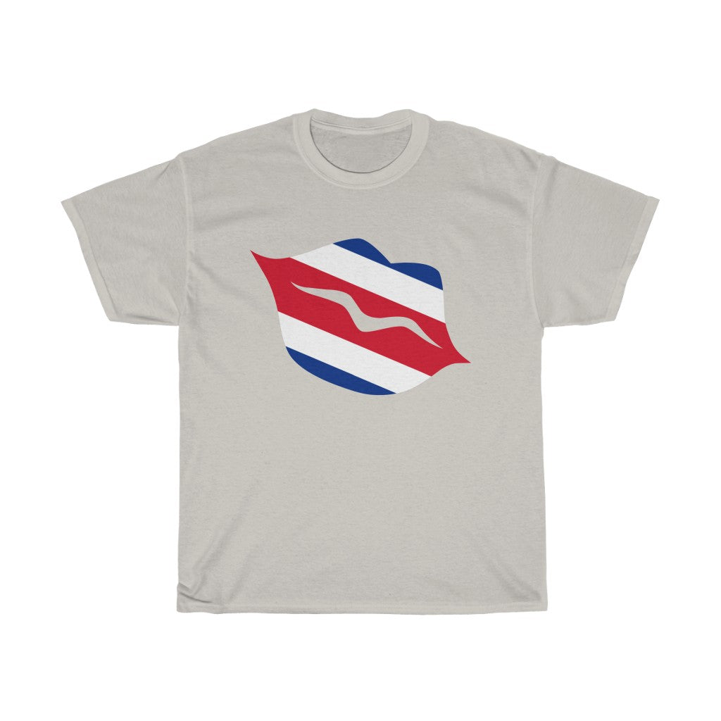 Costa Rica Lips Flag Standard Tee - Unisex