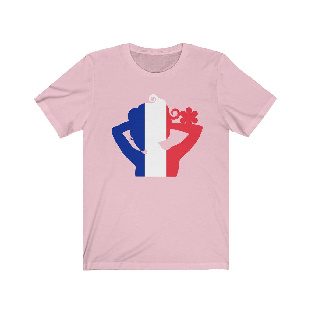France Lady Flag Premium Tee - Unisex