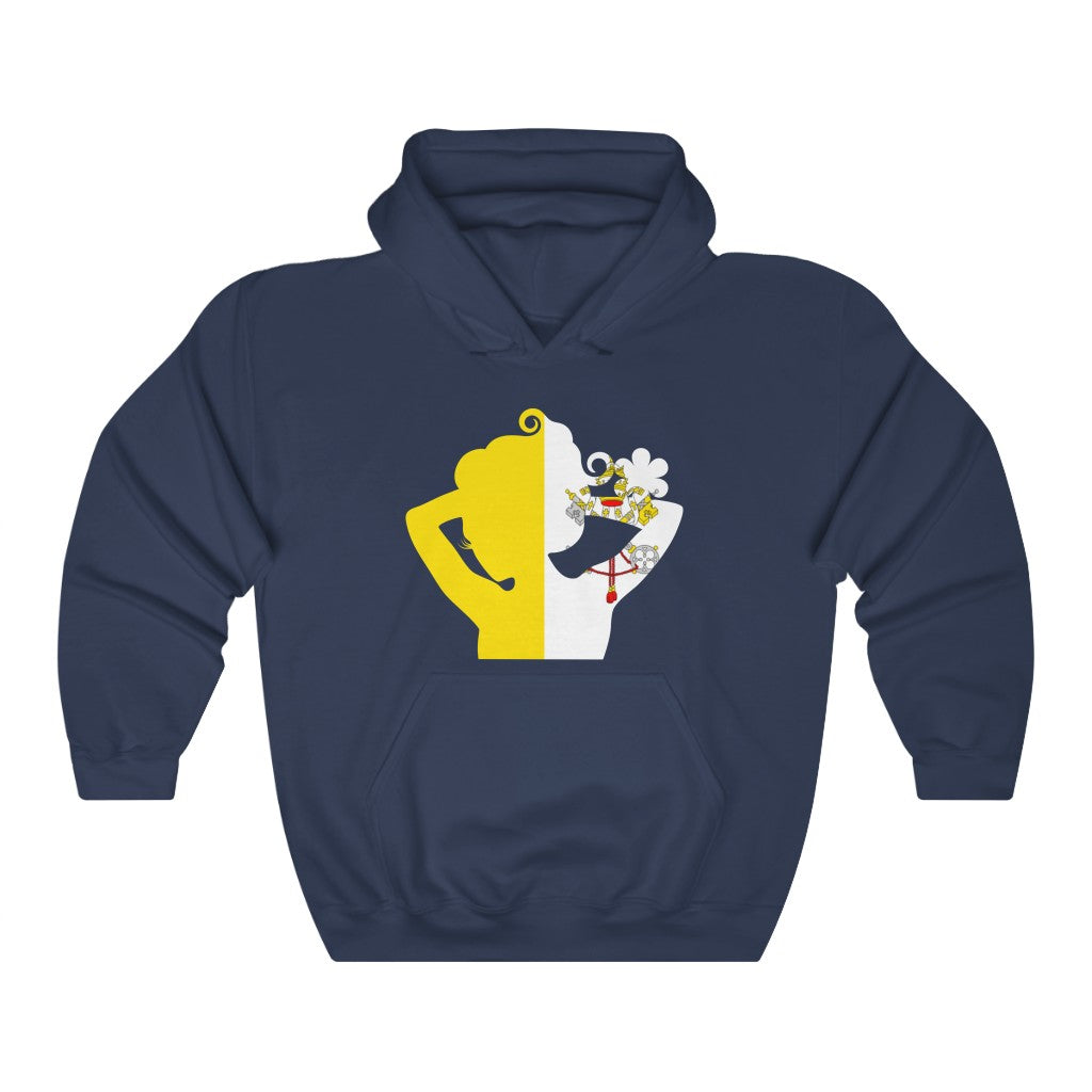 Holy See Lady Flag Hoodie Sweatshirt - Unisex