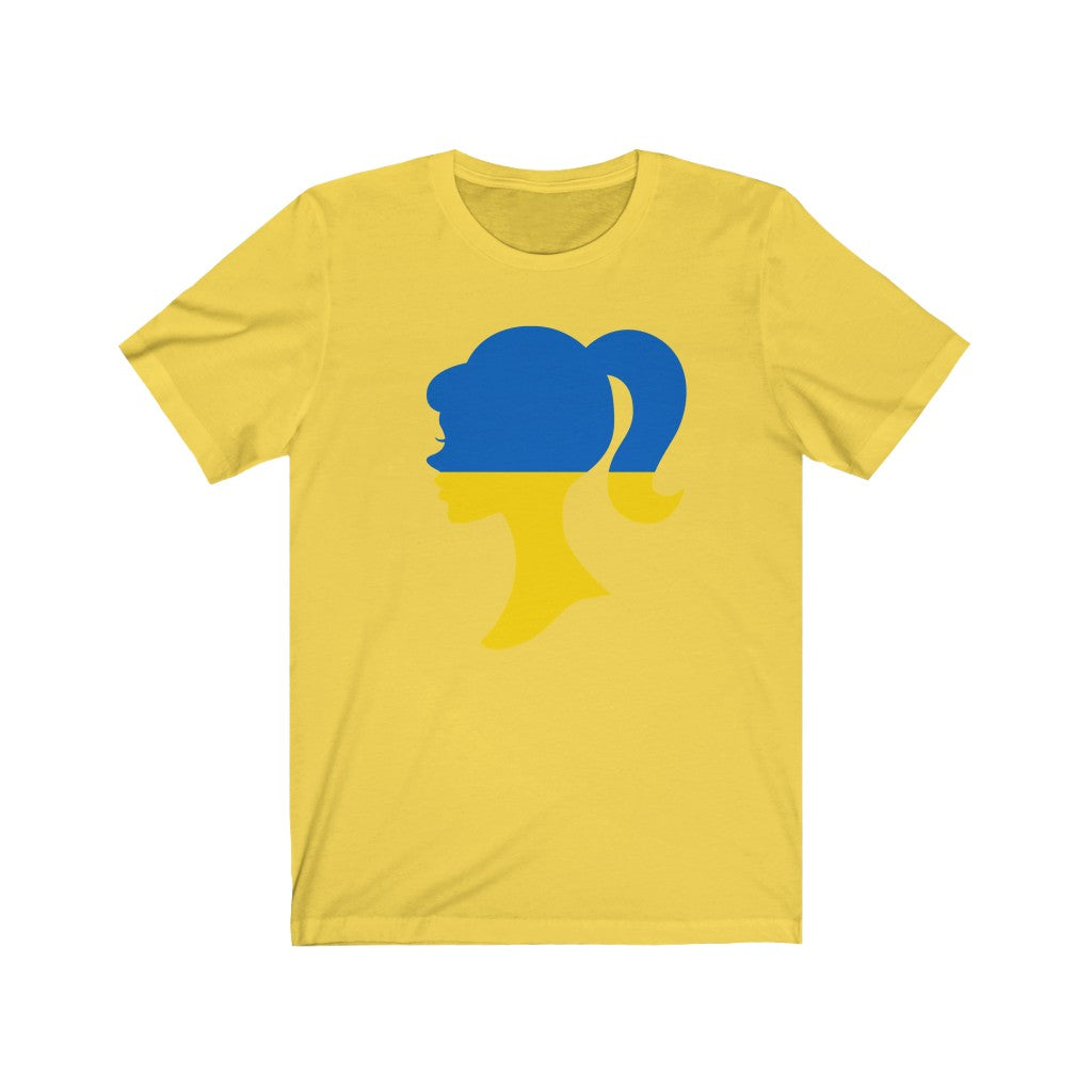 Ukraine Girl Flag Premium Tee - Unisex