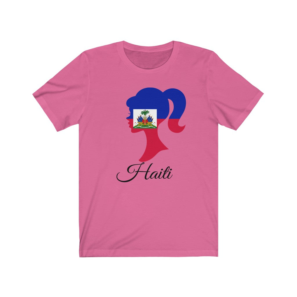 Haiti Girl Flag Premium Tee 1 - Unisex