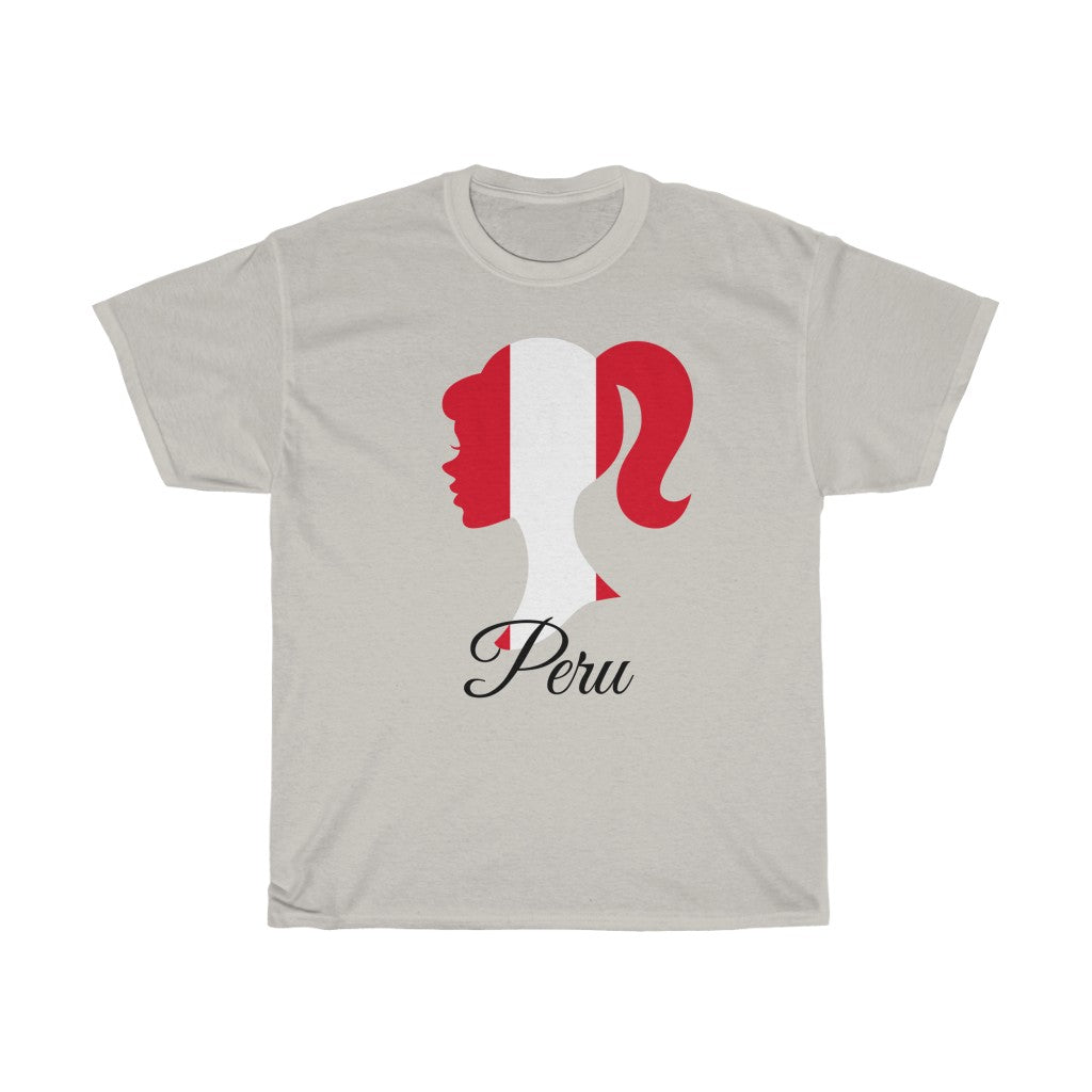 Peru Girl Flag Standard Tee 1 - Unisex