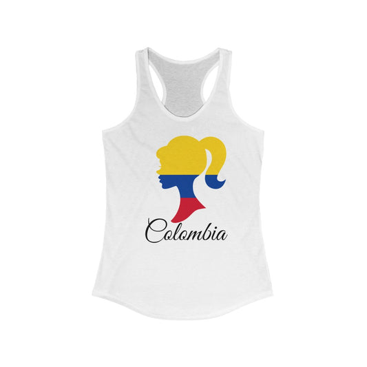Colombia Girl Flag Tank 1 - Women