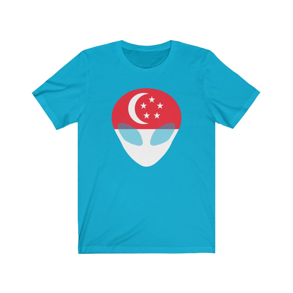 Singapore Alien Flag Premium Tee - Unisex
