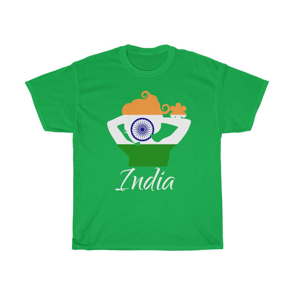 India Lady Flag Standard Tee 2 - Unisex