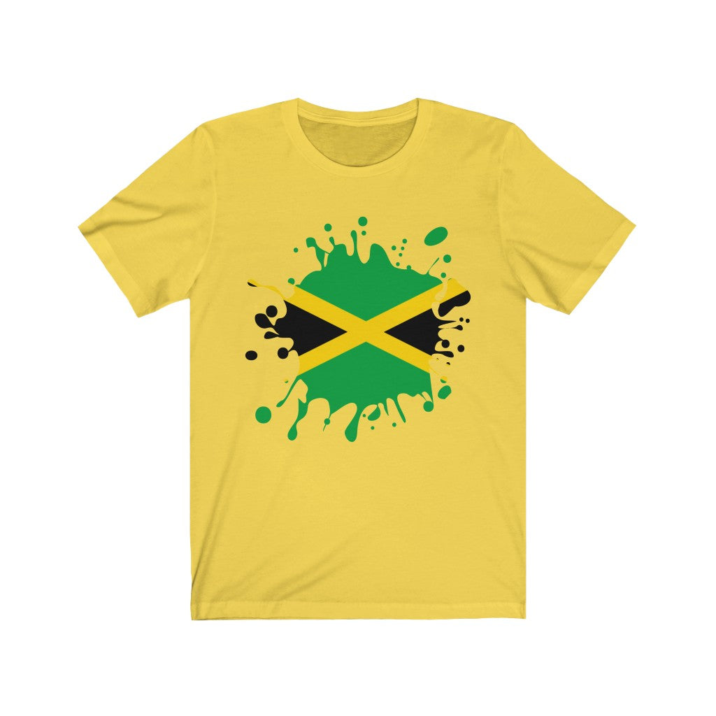 Jamaica Splat Flag Premium Tee - Unisex