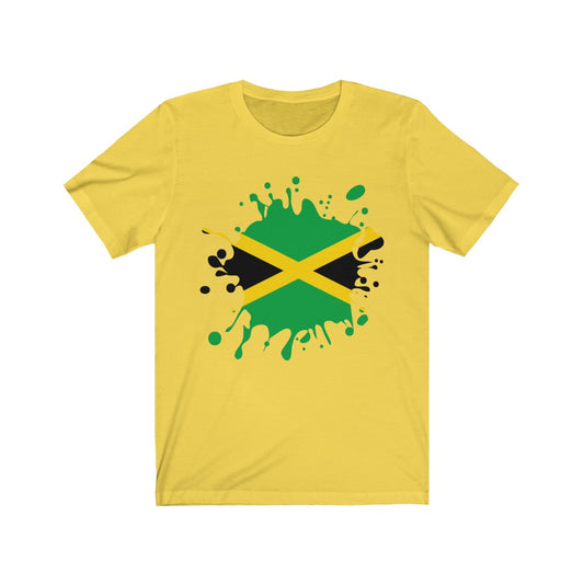 Jamaica Splat Flag Premium Tee - Unisex
