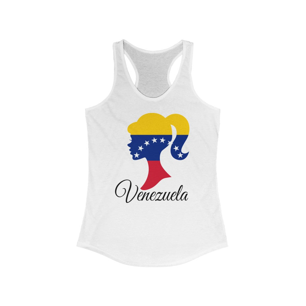 Venezuela Girl Flag Tank 1 - Women