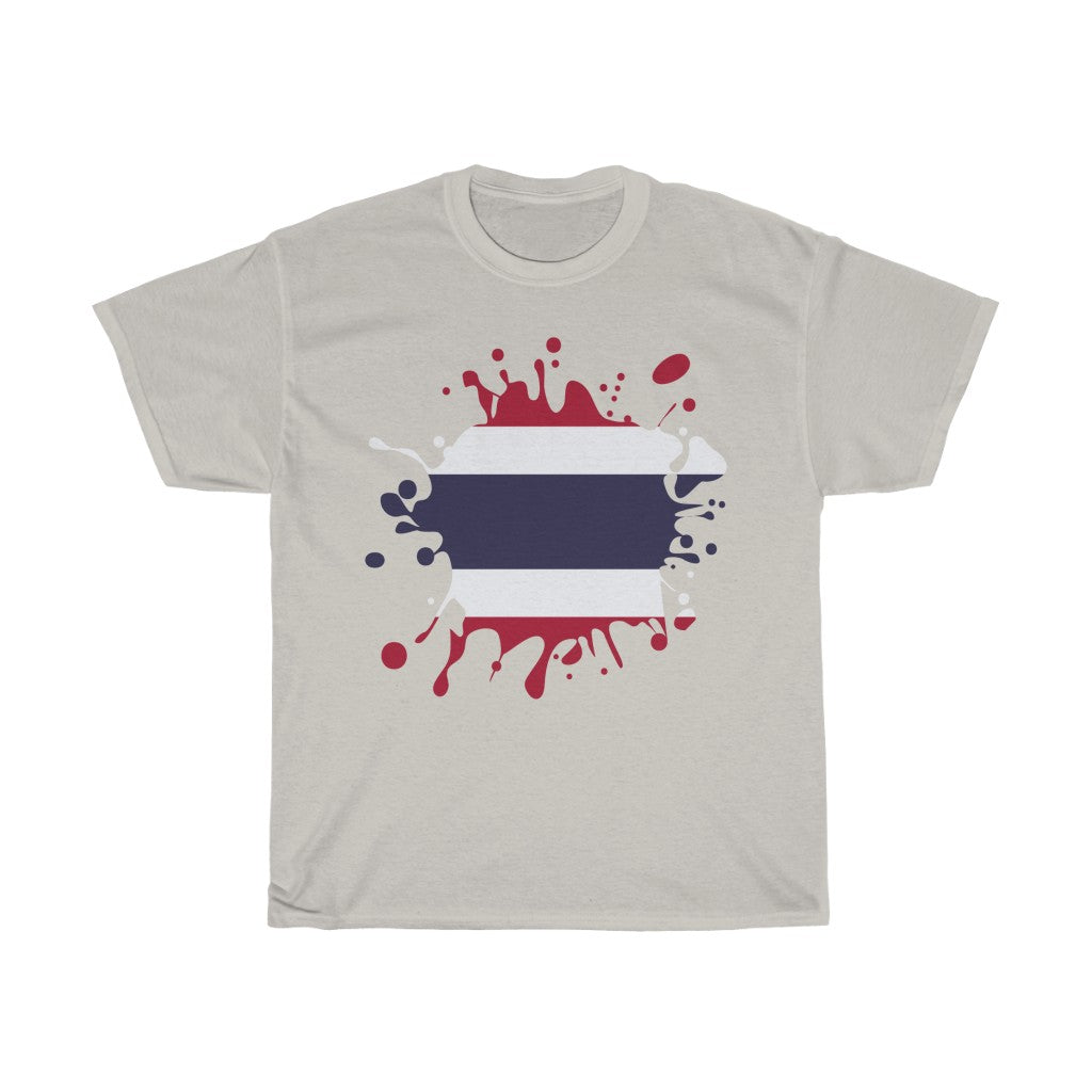 Thailand Splat Flag Standard Tee - Unisex