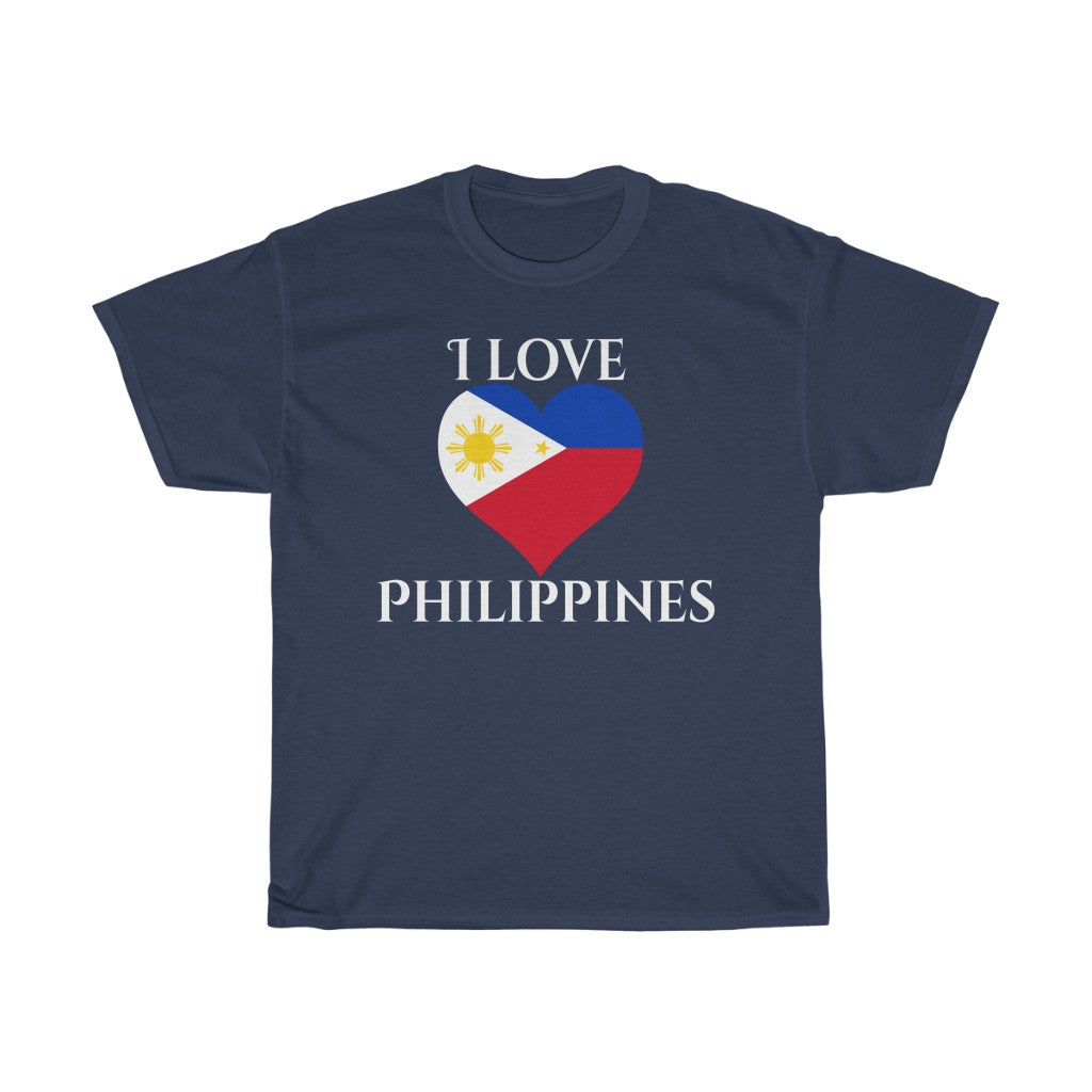 Philippines Heart Flag Standard Tee 2 - Unisex