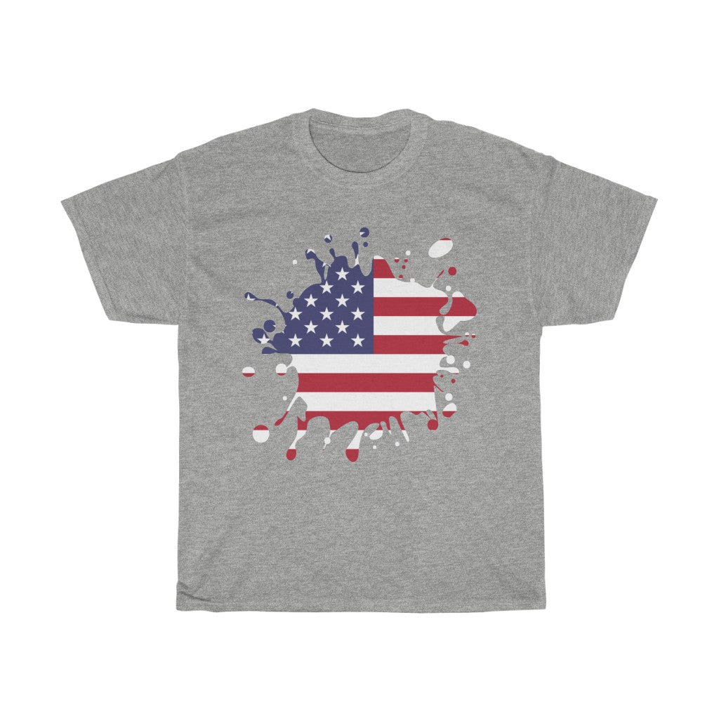 United States of America Splat Flag Standard Tee - Unisex