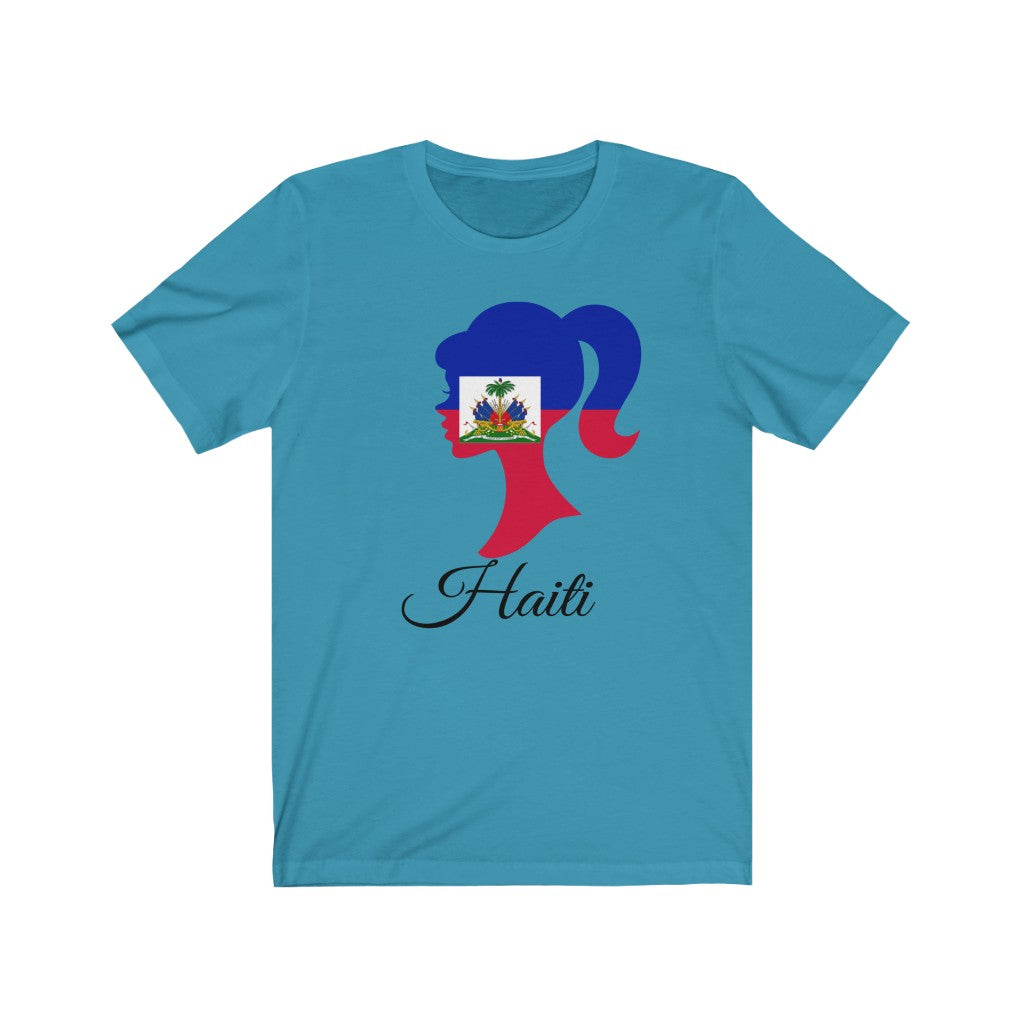 Haiti Girl Flag Premium Tee 1 - Unisex