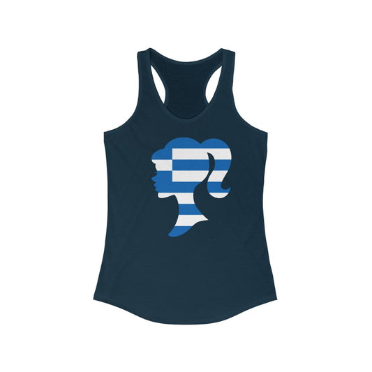 Greece Girl Flag Tank - Women