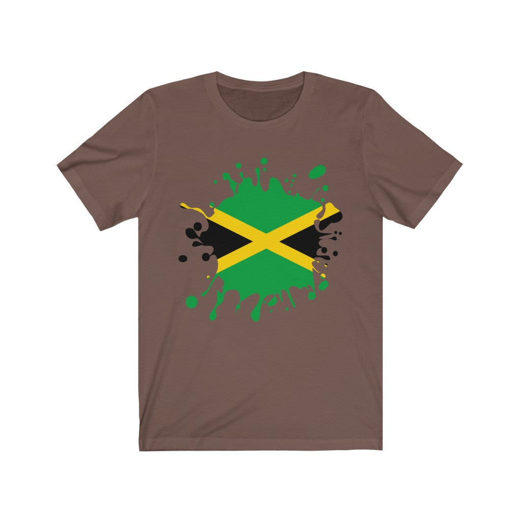 Jamaica Splat Flag Premium Tee - Unisex