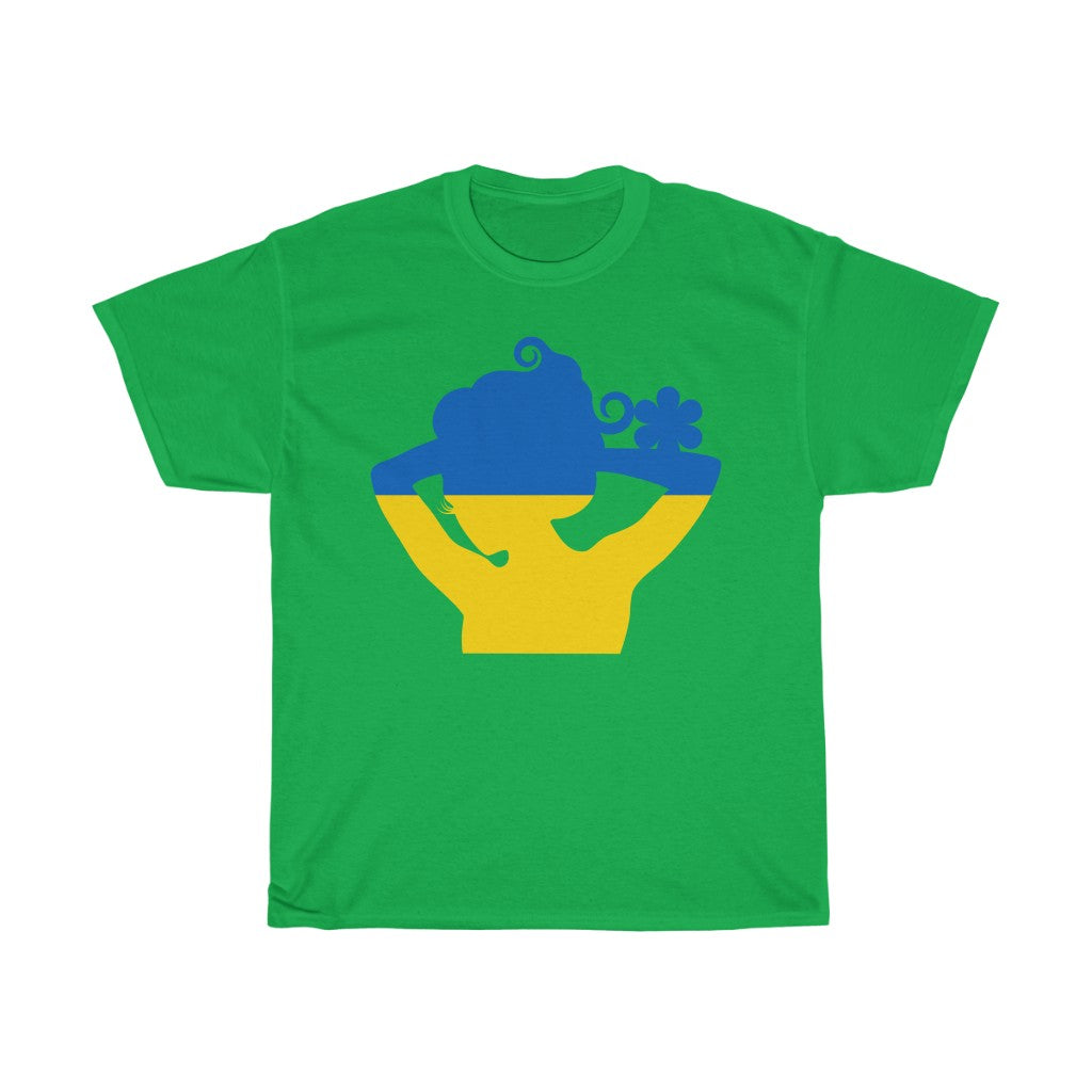 Ukraine Lady Flag Standard Tee - Unisex