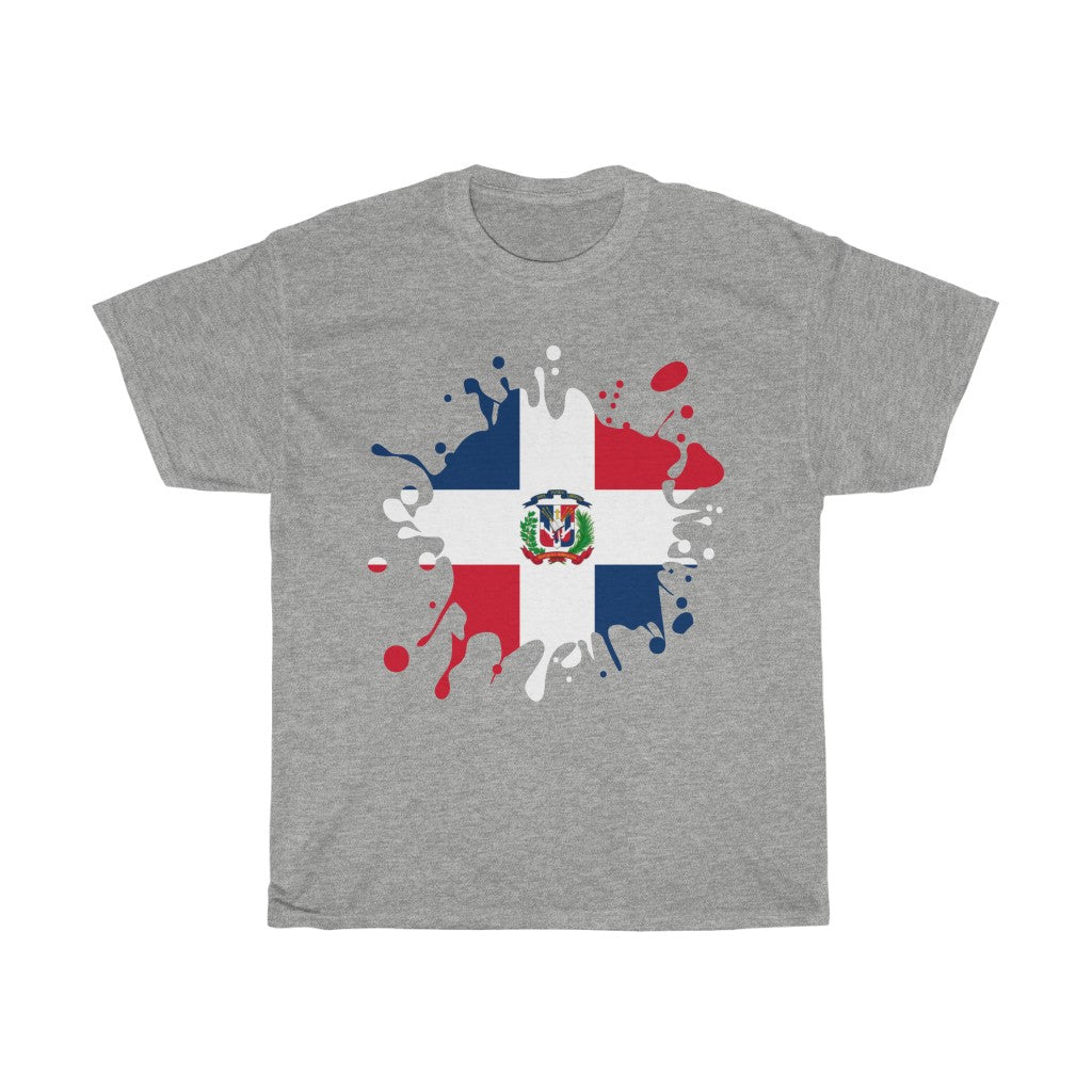 Dominican Republic Splat Flag Standard Tee - Unisex
