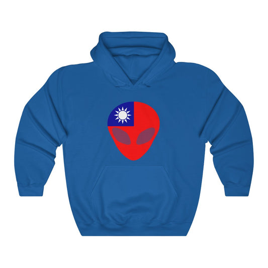 Republic of China (Taiwan) Alien Flag Hoodie Sweatshirt - Unisex
