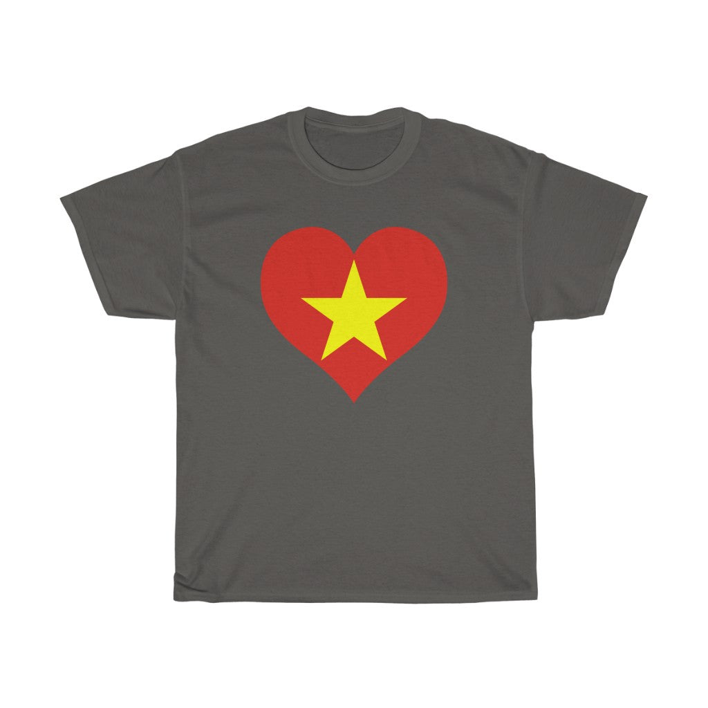 Vietnam Heart Flag Standard Tee - Unisex