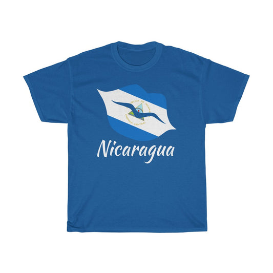 Nicaragua Lips Flag Standard Tee 2 - Unisex