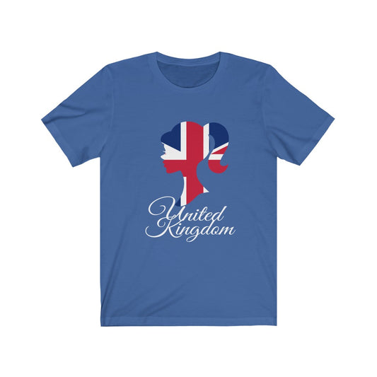 United Kingdom Girl Flag Premium Tee 2 - Unisex