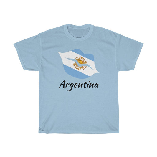 Argentina Lips Flag Standard Tee 1 - Unisex