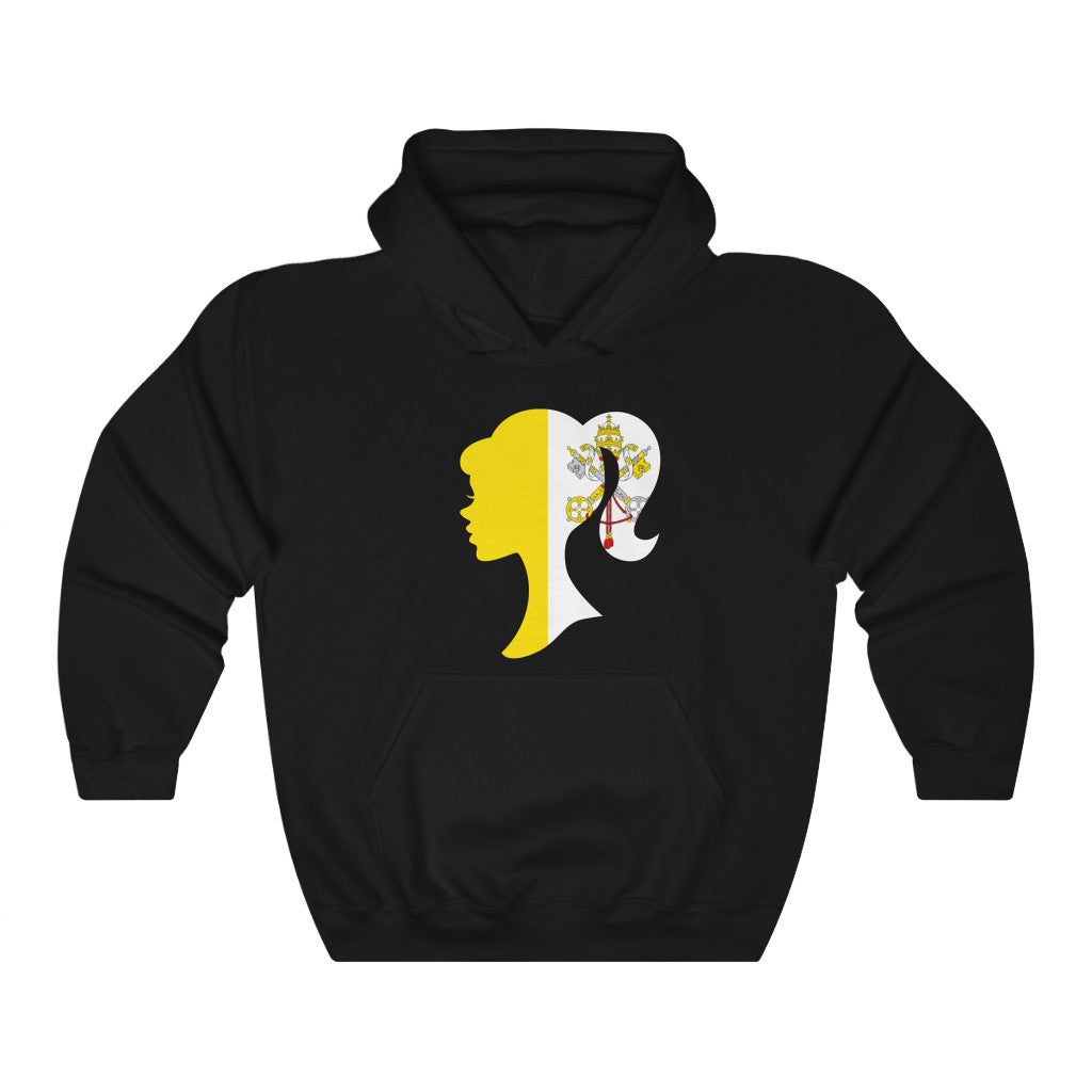 Holy See Girl Flag Hoodie Sweatshirt - Unisex