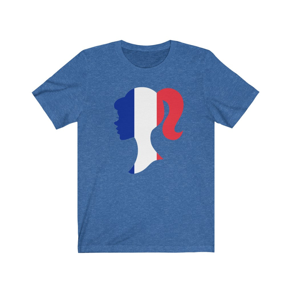 France Girl Flag Premium Tee - Unisex